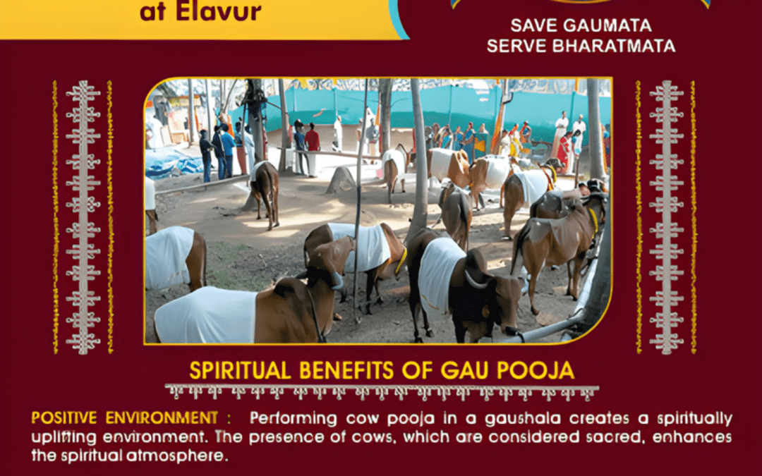 Purnima GAU POOJA on 2nd February 2026 BRINDHAVAN GAUSHALA at Elavur