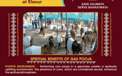 Purnima GAU POOJA on 3rd March 2026 BRINDHAVAN GAUSHALA at Elavur