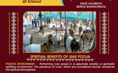Purnima GAU POOJA on 31st May 2026 BRINDHAVAN GAUSHALA at Elavur